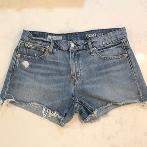 Gap Girlfriend Denim Shorts